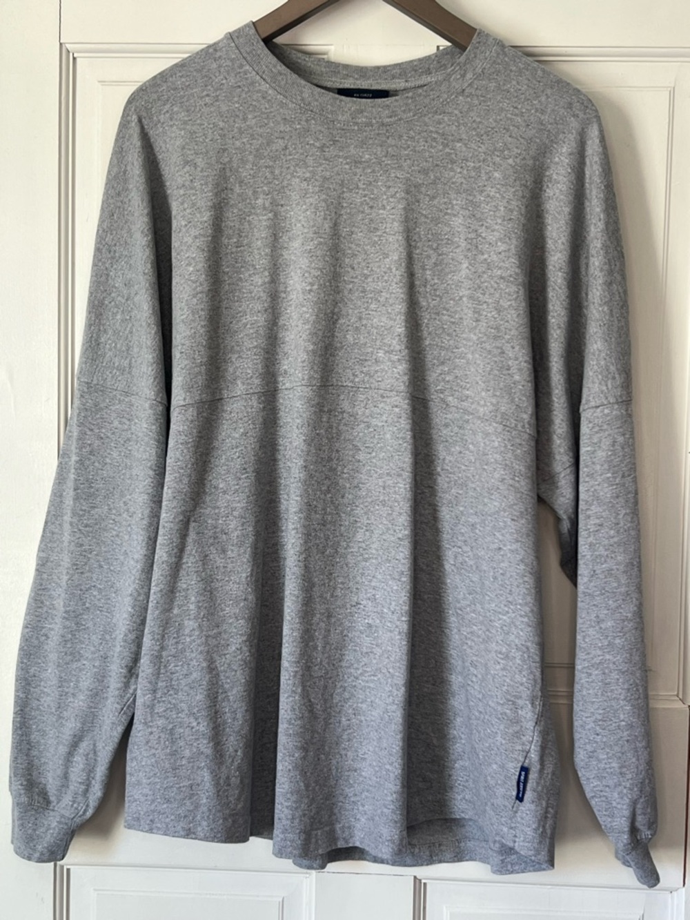 Boston Crew Neck Oversize T-Shirt Heather Gray
